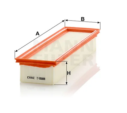 Mann-Filter - C 3993 - Air filter element