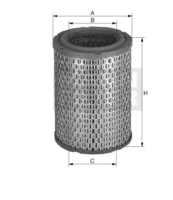 Mann-Filter - C 45 3265 x - Air filter element