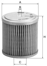 Mann-Filter - C 711/2 - Air filter element