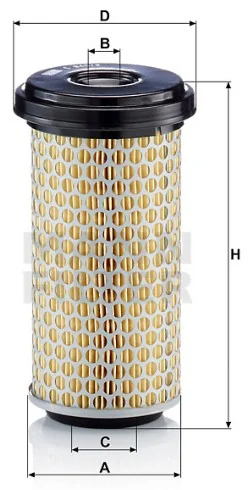 Mann-Filter - C 940/2 - Air filter element