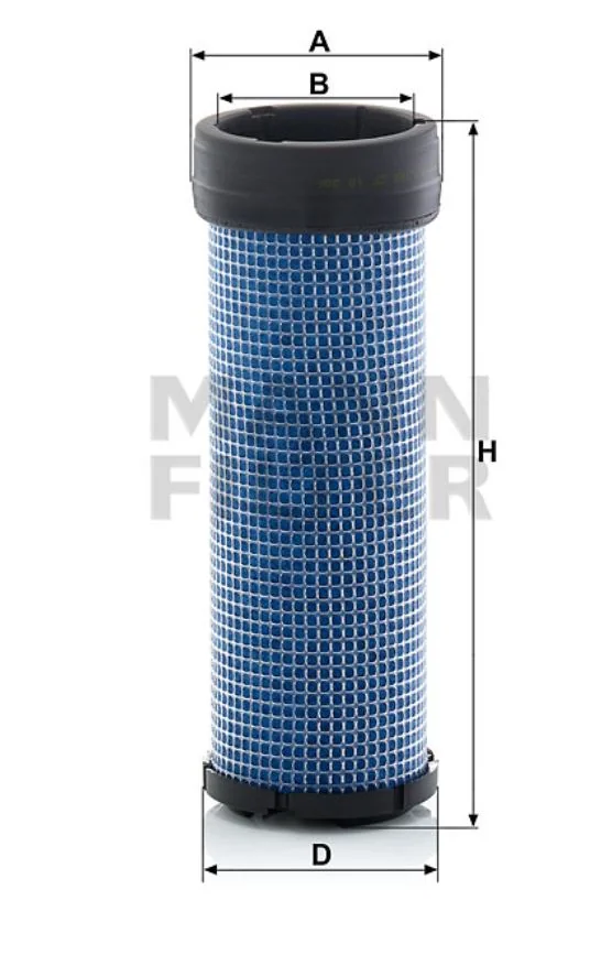 Mann-Filter - CF 10 006 - Air filter element (secondary)