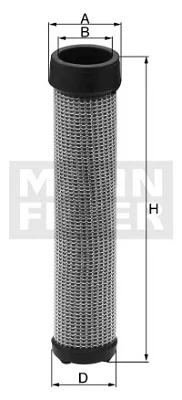 Mann-Filter - CF 15 136 - Air filter element (secondary)