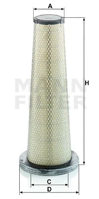 Mann-Filter - CF 21 002 - Air filter element (secondary)