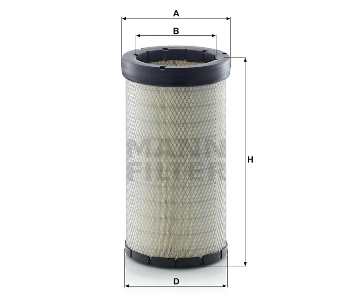 Mann-Filter - CF 22 160 - Air filter element (secondary)