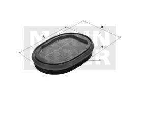 Mann-Filter - CF 2550/1 - Air filter element (secondary)