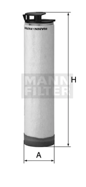 Mann-Filter - CF 510 - Air filter element (secondary)