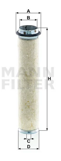 Mann-Filter - CF 700 - Air filter element (secondary)