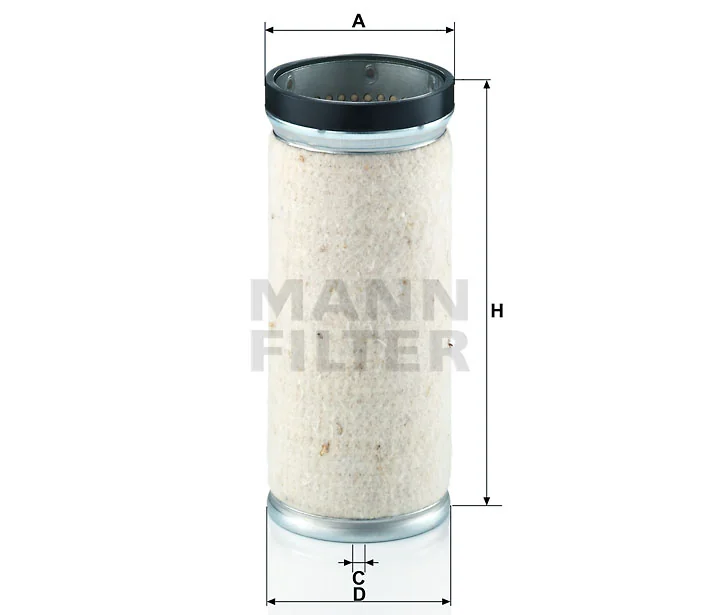 Mann-Filter - CF 820 - Air filter element (secondary)