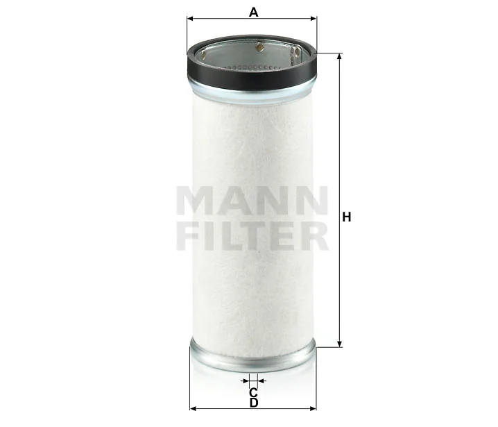 Mann-Filter - CF 821 - Air filter element (secondary)