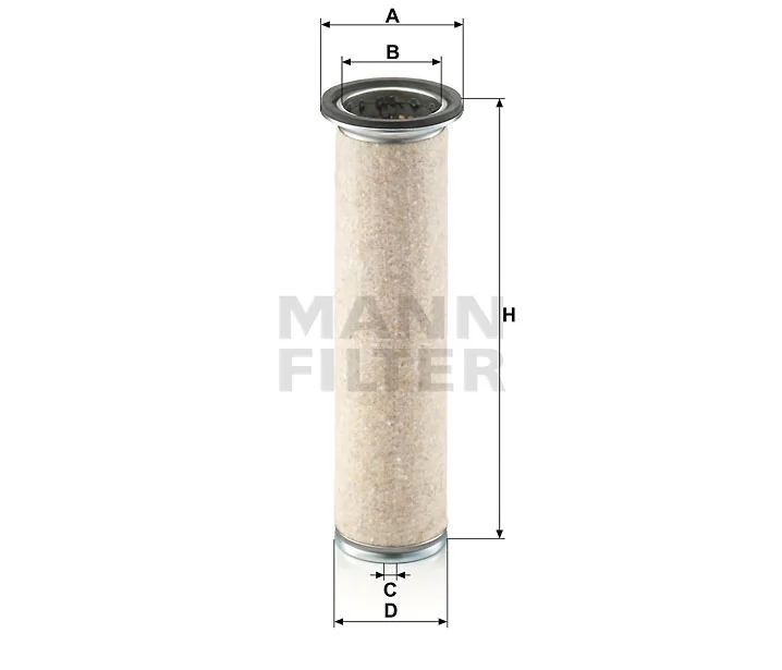 Mann-Filter - CF 840 - Air filter element (secondary)