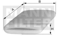 Mann-Filter - CS 51 - Air filter element (foam)