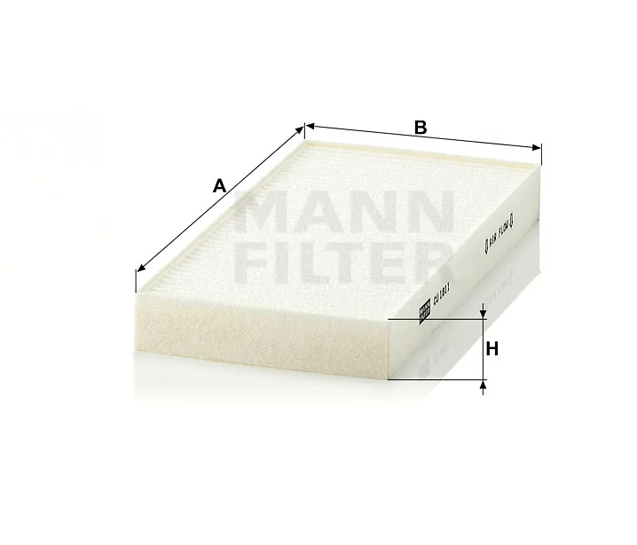 Mann-Filter - CU 1811-2 - Cabin air filter element