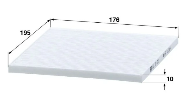 Mann-Filter - CU 20 072 - Cabin air filter element