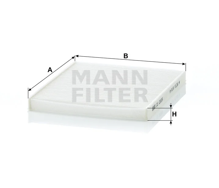 Mann-Filter - CU 2026 - Cabin air filter element