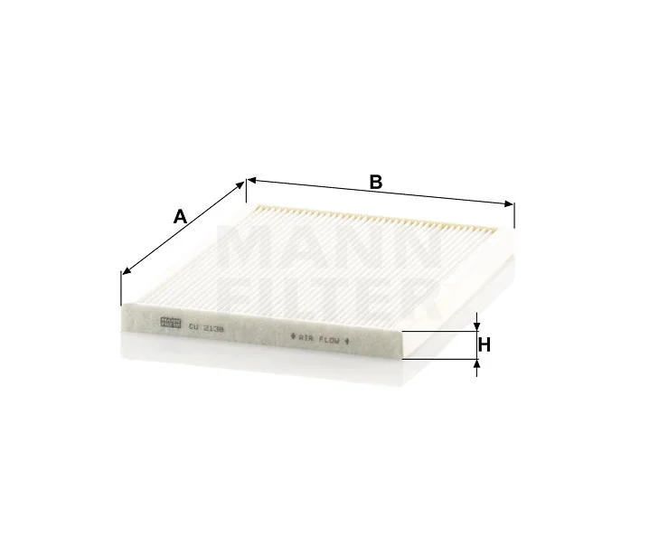 Mann-Filter - CU 2138 - Cabin air filter element