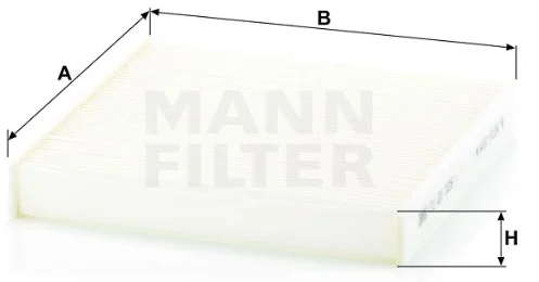 Mann-Filter - CU 22 029 - Cabin air filter element