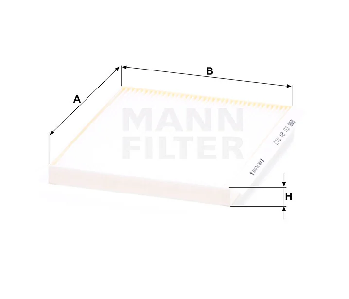 Mann-Filter - CU 24 013 - Cabin air filter element
