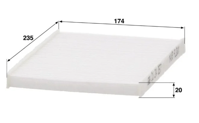 Mann-Filter - CU 24 057 - Cabin air filter element