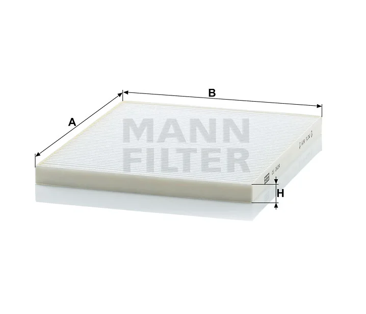 Mann-Filter - CU 2434 - Cabin air filter element