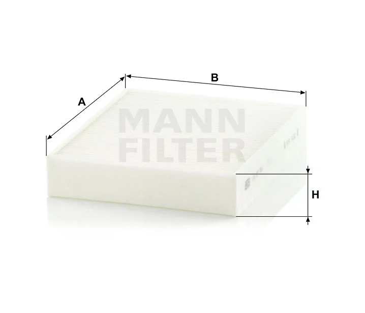 Mann-Filter - CU 25 001 - Cabin air filter element