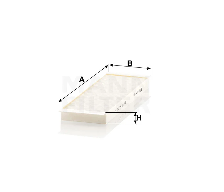 Mann-Filter - CU 25 008-2 - Cabin air filter element