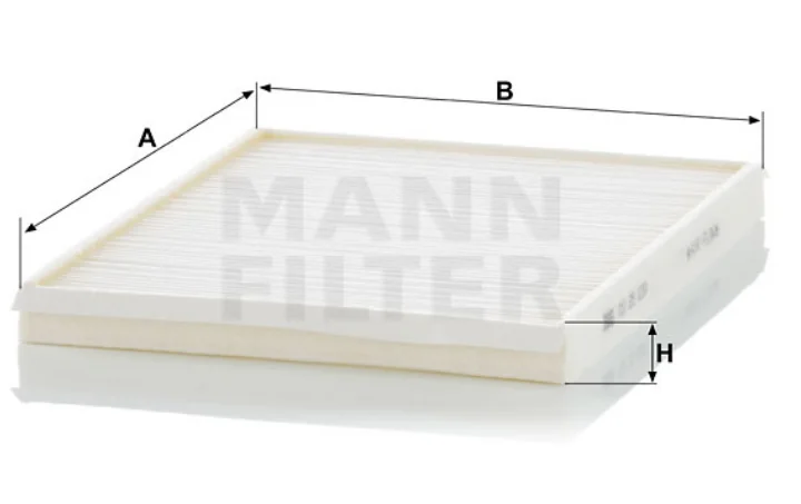 Mann-Filter - CU 25 031 - Cabin air filter element