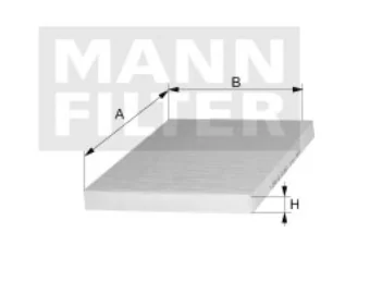 Mann-Filter - CU 26 021 - Cabin air filter element