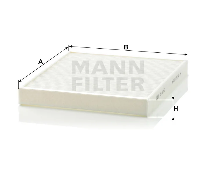 Mann-Filter - CU 2757 - Cabin air filter element