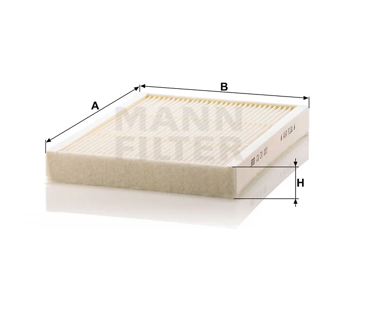 Mann-Filter - CU 31 001 - Cabin air filter element