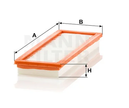 Mann-Filter - CU 3125 - Cabin air filter element