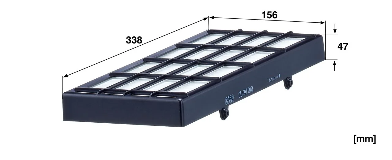 Mann-Filter - CU 34 010 - Cabin air filter element