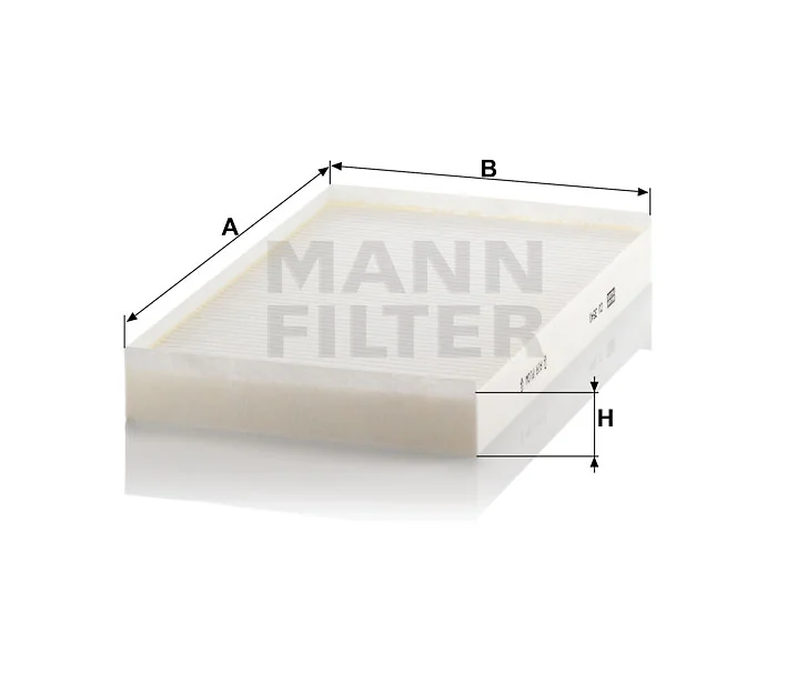 Mann-Filter - CU 3540 - Cabin air filter element