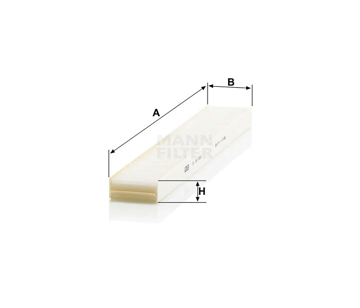 Mann-Filter - CU 39 002 - Cabin air filter element