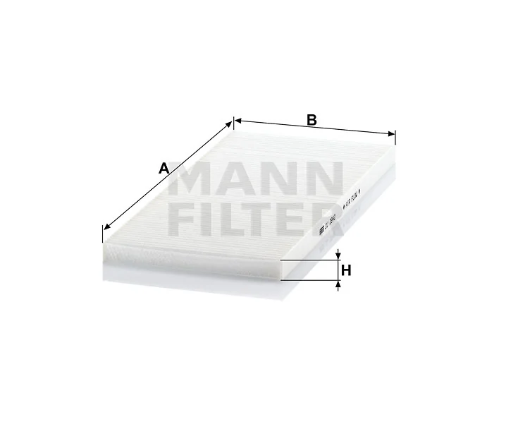 Mann-Filter - CU 3942 - Cabin air filter element