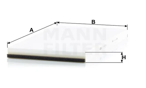 Mann-Filter - CU 45 120 - Cabin air filter element