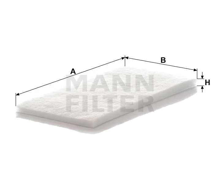 Mann-Filter - CU 4811 (10) - Cabin air filter element