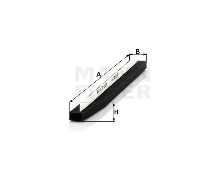 Mann-Filter - CU 52 002 - Cabin air filter element