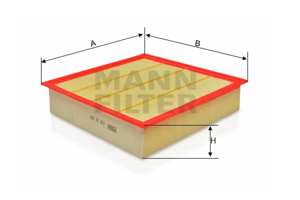Mann-Filter - CUD 28 235 - Cabin air filter element