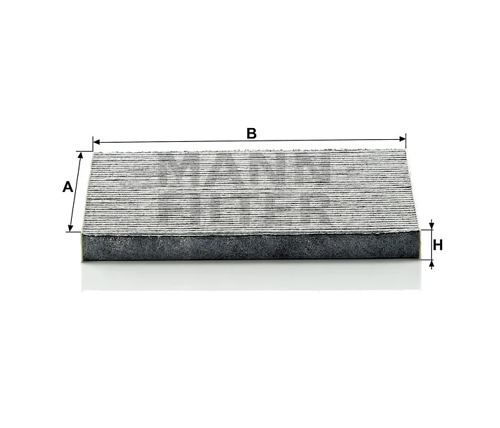 Mann-Filter - CUK 2035 - Cabin air filter (activated carbon)