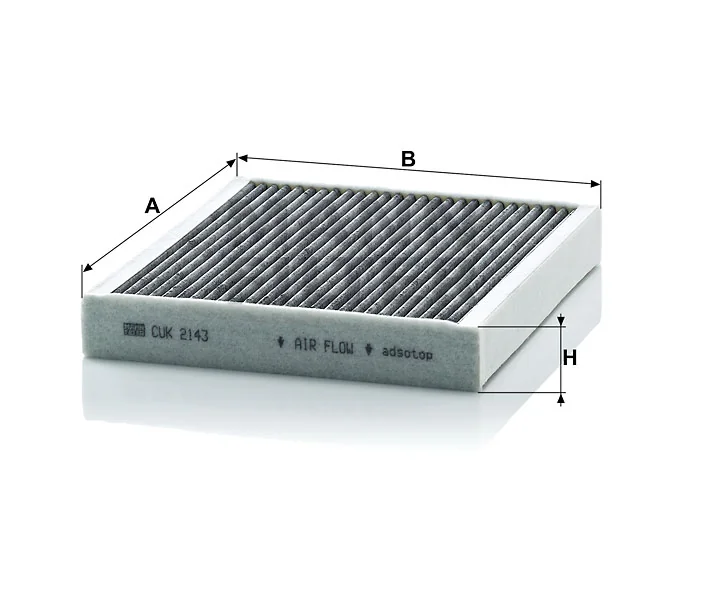 Mann-Filter - CUK 2143 - Cabin air filter (activated carbon)