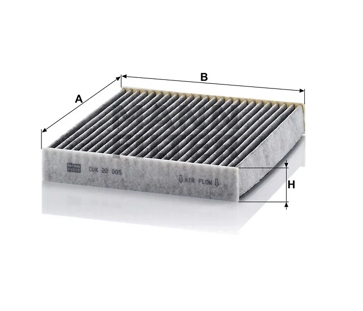 Mann-Filter - CUK 22 005 - Cabin air filter (activated carbon)