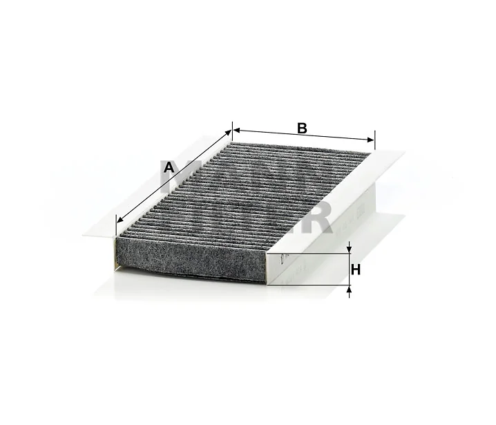 Mann-Filter - CUK 22 008-4 - Cabin air filter (activated carbon)