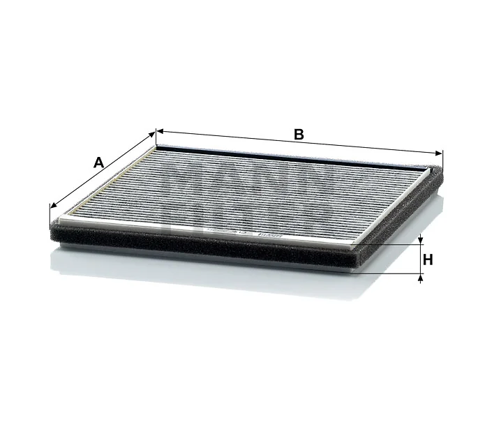 Mann-Filter - CUK 2225 - Cabin air filter (activated carbon)