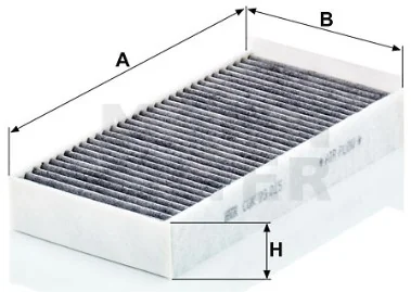 Mann-Filter - CUK 23 015-2 - Cabin air filter (activated carbon)