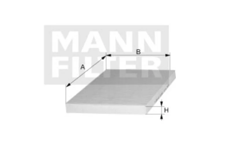 Mann-Filter - CUK 23 024 - Cabin air filter (activated carbon)