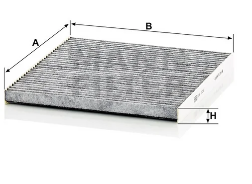 Mann-Filter - CUK 2336 - Cabin air filter (activated carbon)