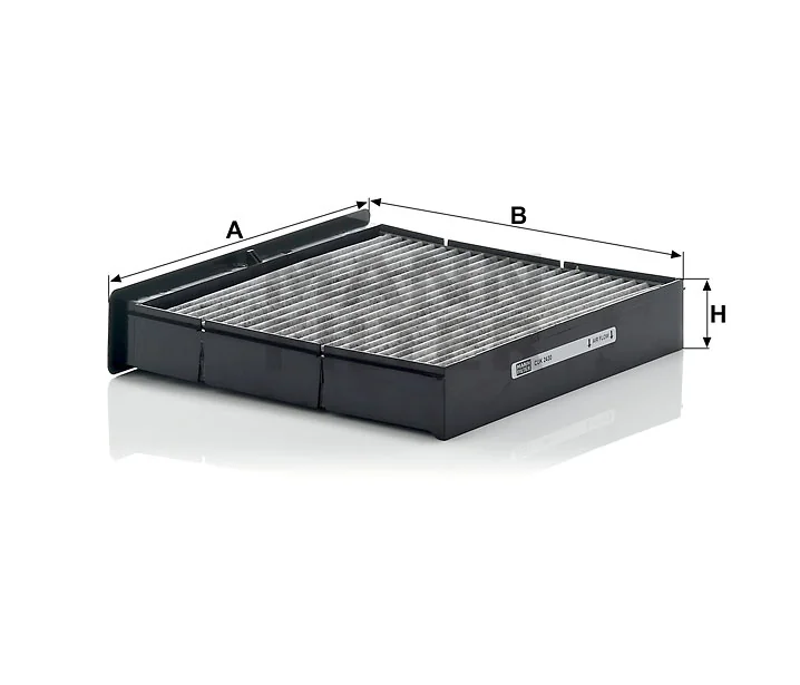 Mann-Filter - CUK 2430 - Cabin air filter (activated carbon)