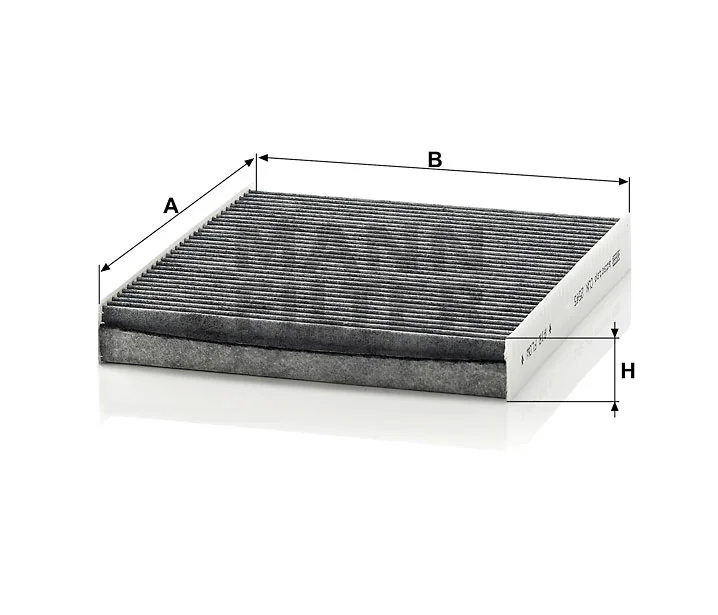 Mann-Filter - CUK 2545 - Cabin air filter (activated carbon)
