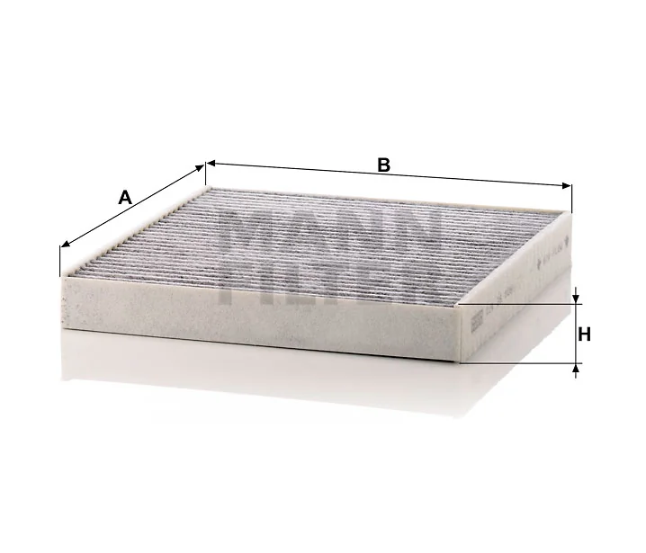 Mann-Filter - CUK 26 009 - Cabin air filter (activated carbon)
