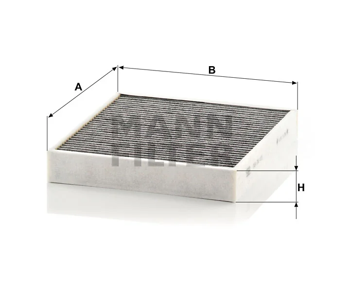 Mann-Filter - CUK 26 010 - Cabin air filter (activated carbon)